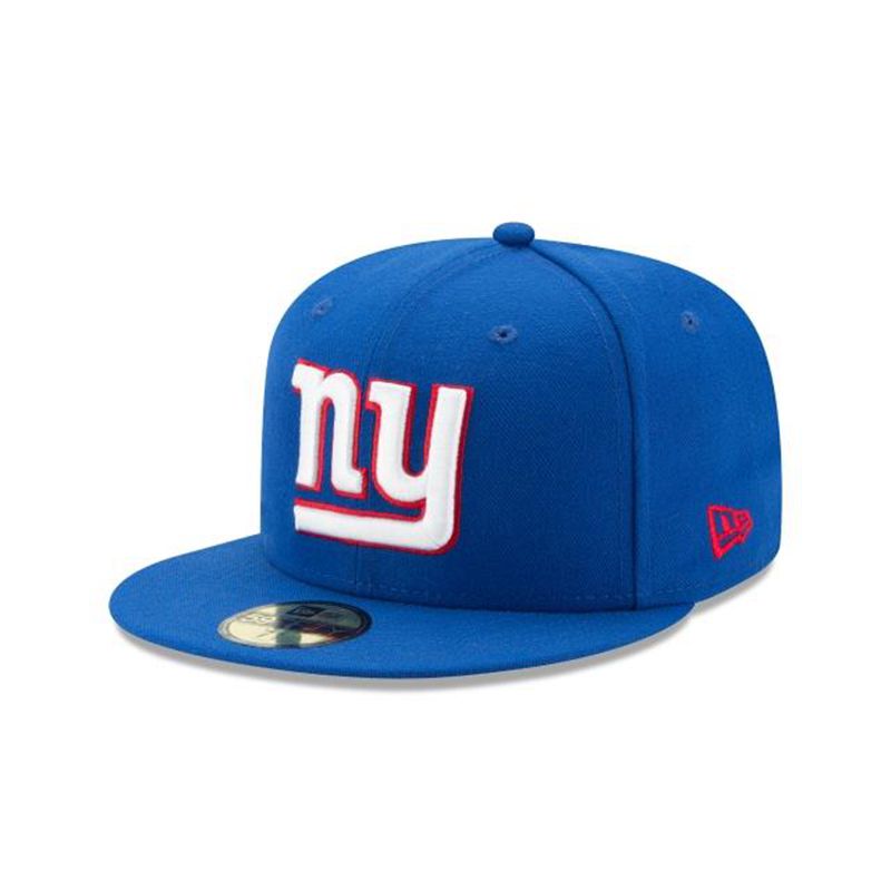 NFL New York Giants 59Fifty Fitted (HJN6623) - Blue New Era Caps